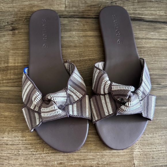Rothy's Shoes - Rothy’s the knot sandals taupe size 8